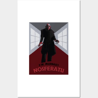 Minimalist Nosferatu Posters and Art